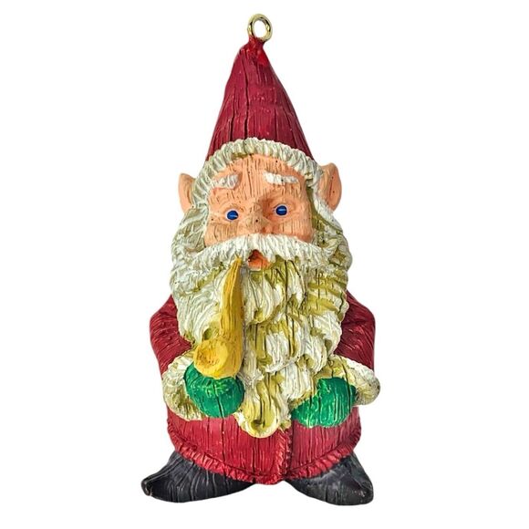 Hallmark Keepsake Ornament Old World Gnome 1989 Christmas Tree Vintage Elf Troll - Picture 2 of 10